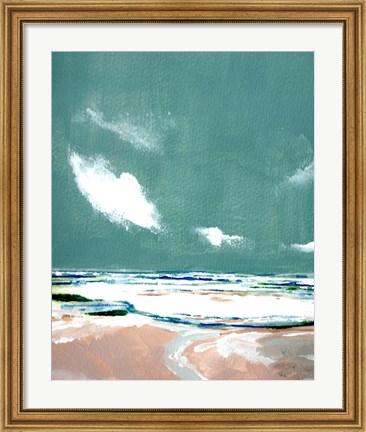 Framed Seascape IX Print