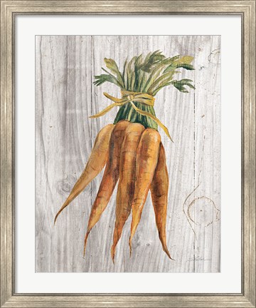 Framed Market Vegetables I Print