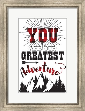 Framed Greatest Adventure Print