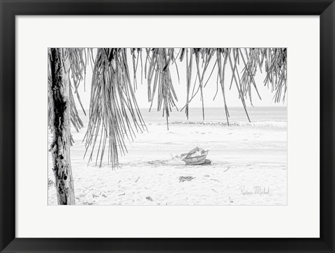 Framed Beached Up Print