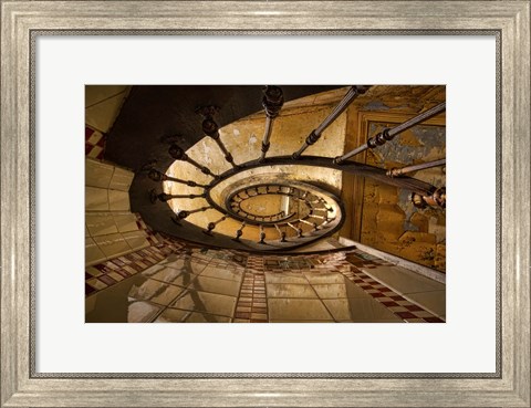 Framed Heinen D&#39;escalier Print