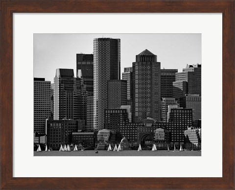 Framed Towers Print