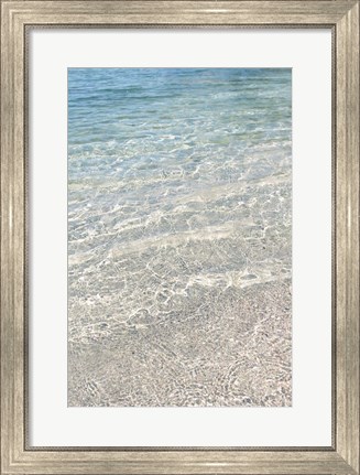 Framed Crystal Clear Waters Print
