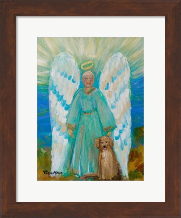 Framed My Angels Print