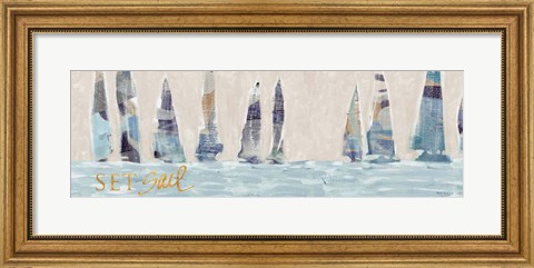 Framed Sailing Inspiration I Print