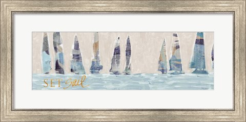 Framed Sailing Inspiration I Print