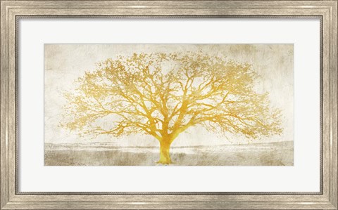 Framed Shimmering Tree Print