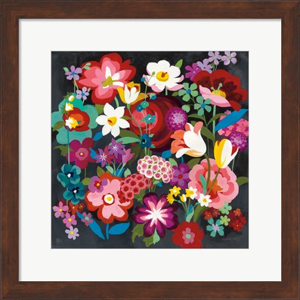 Framed Alpine Florals Print