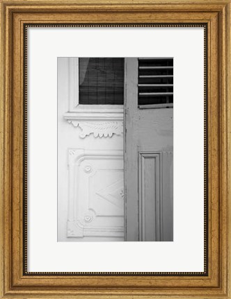 Framed French Quarter Architecture I Print