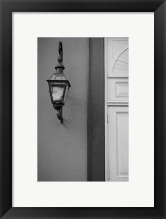 Framed French Quarter Architecture II Print