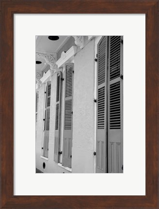 Framed French Quarter Architecture IV Print