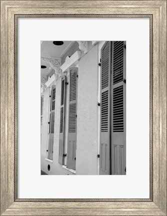 Framed French Quarter Architecture IV Print