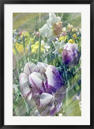 Framed Spring at Giverny I Print