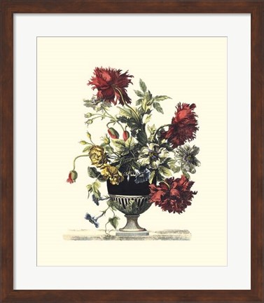 Framed Flowers for June II Print
