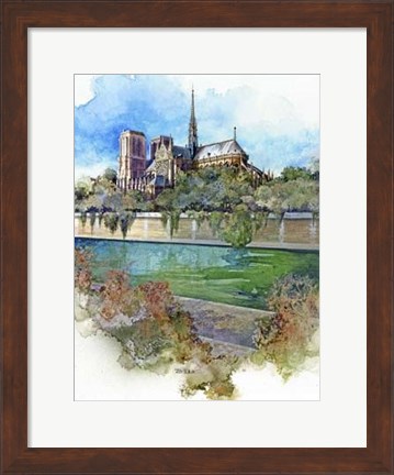 Framed Notre Dame - Paris, France Print