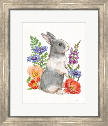 Framed Sunny Bunny IV FB Print