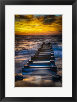 Framed Outfall at Sunrise #2 Print