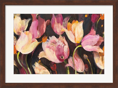 Framed Popping Tulips Print