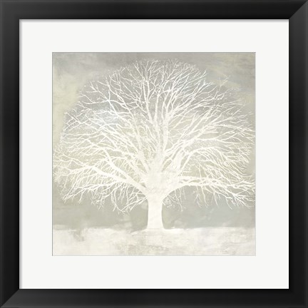 Framed White Oak Print