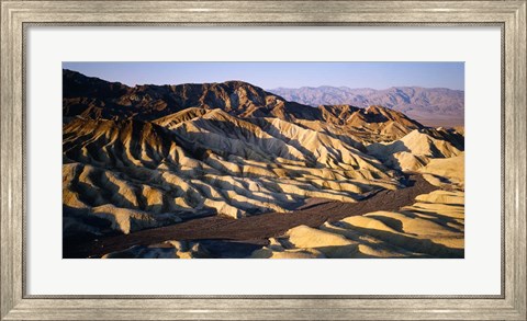 Framed Zabriskie Point, Death Valley, California Print