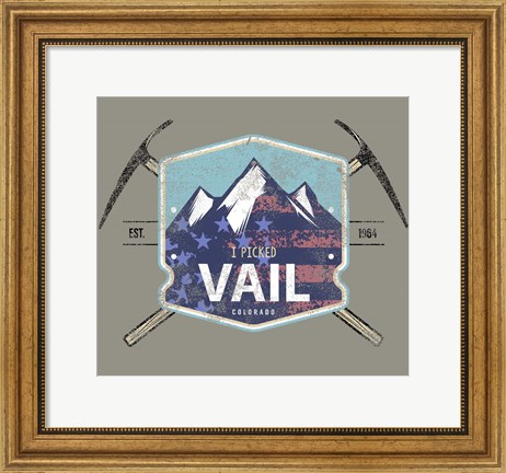 Framed Vail II Print