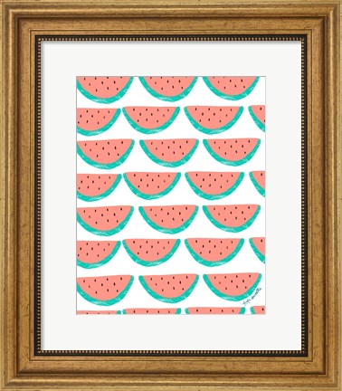 Framed Watermelon Wallpaper Print
