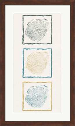 Framed Stump Triptych II Print