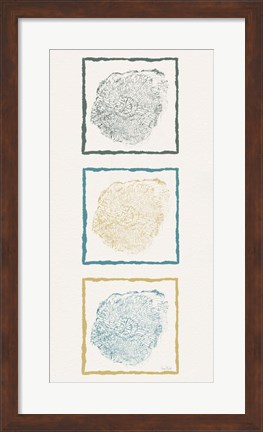 Framed Stump Triptych II Print