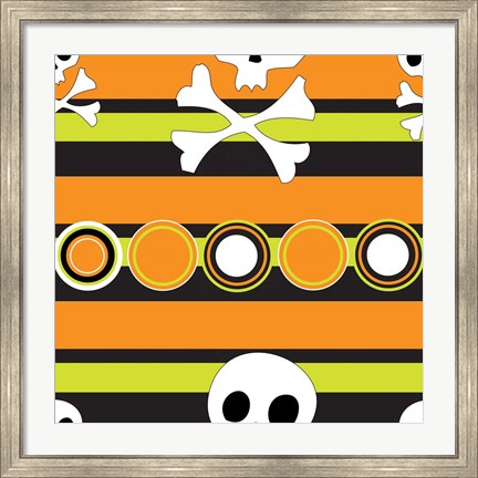 Framed Angst Pumpkin II Print