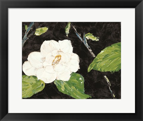 Framed Magnolia Branch Print