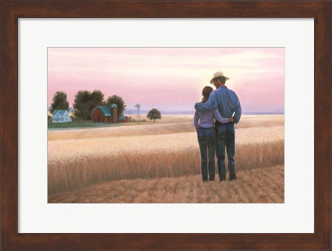 Framed Family Farm Print