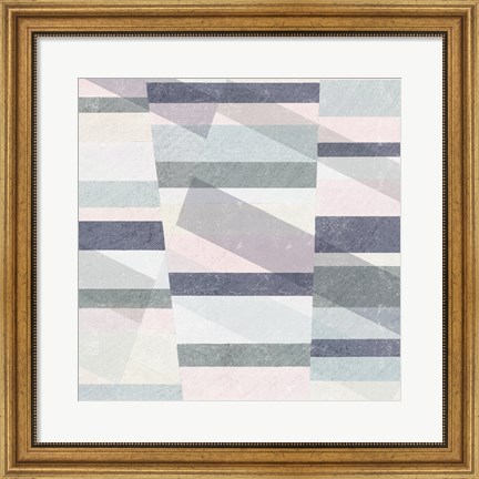 Framed Pastel Reflections III Print