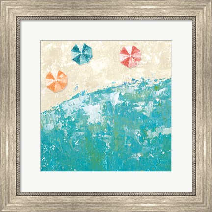 Framed Beach Days Print