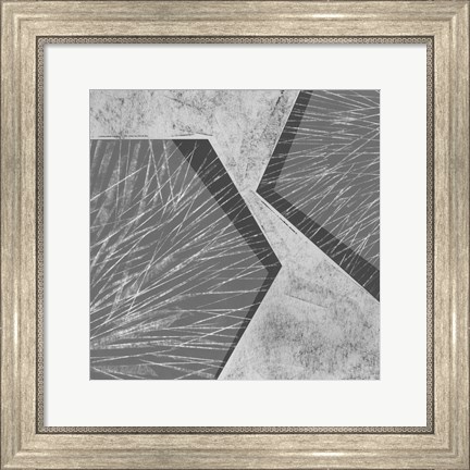 Framed Orchestrated Geometry I Print