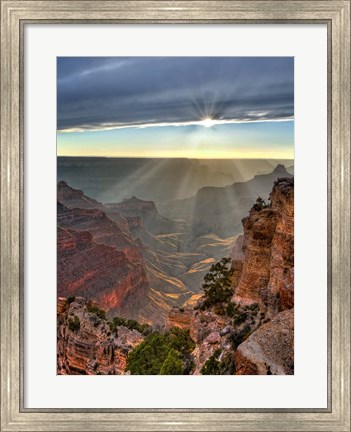 Framed Canyon View XI Print