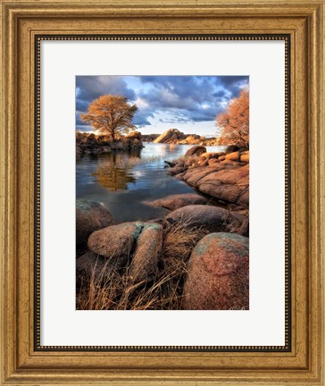 Framed Rocky Lake II Print