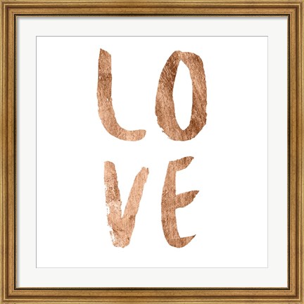 Framed Love Quotes III Print