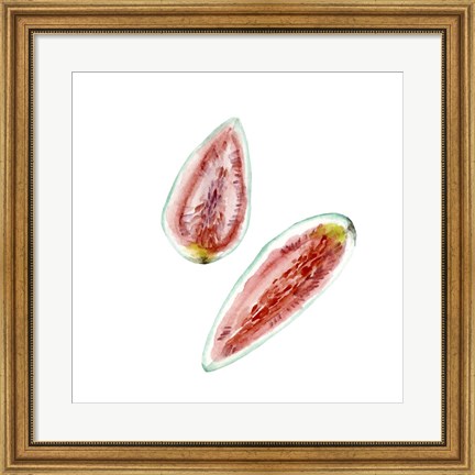 Framed Love Me Fruit VI Print