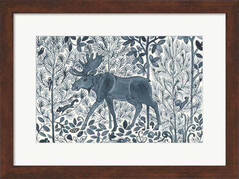 Framed Forest Life VI Print
