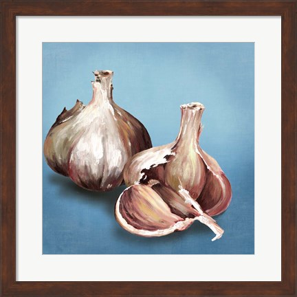 Framed Garlic Print