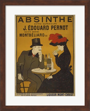 Framed Absinthe Print