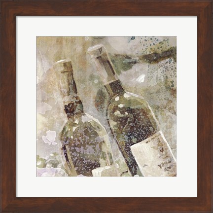 Framed Wedding Wine II Print