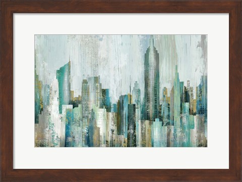 Framed Skyline Print