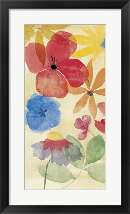 Framed Field Floral I Print