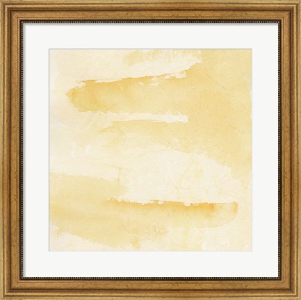 Framed Crinkle Gold Print