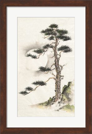 Framed Moon Pine Print