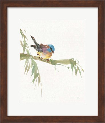 Framed Finch v2 Print