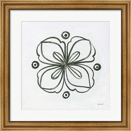 Framed Patterns of the Amazon Icon XIII Print