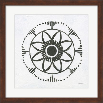 Framed Patterns of the Amazon Icon VII Print