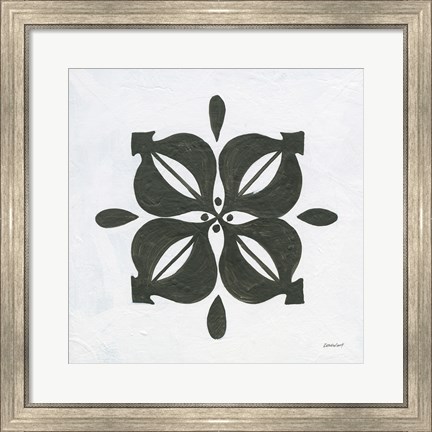 Framed Patterns of the Amazon Icon VI Print